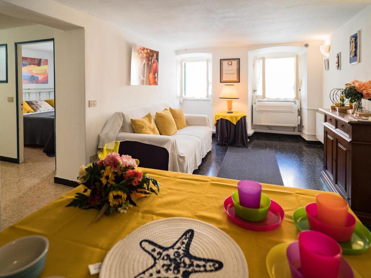 Mainetta Sea View Apartment With Ac Vernazza Bagian luar foto