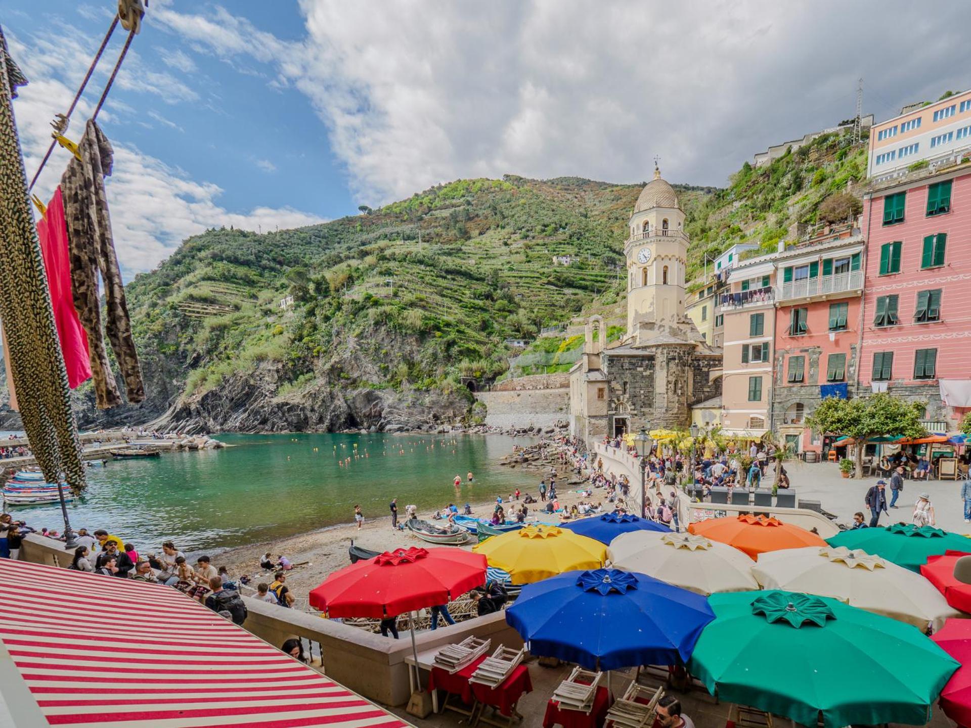 Mainetta Sea View Apartment With Ac Vernazza Bagian luar foto