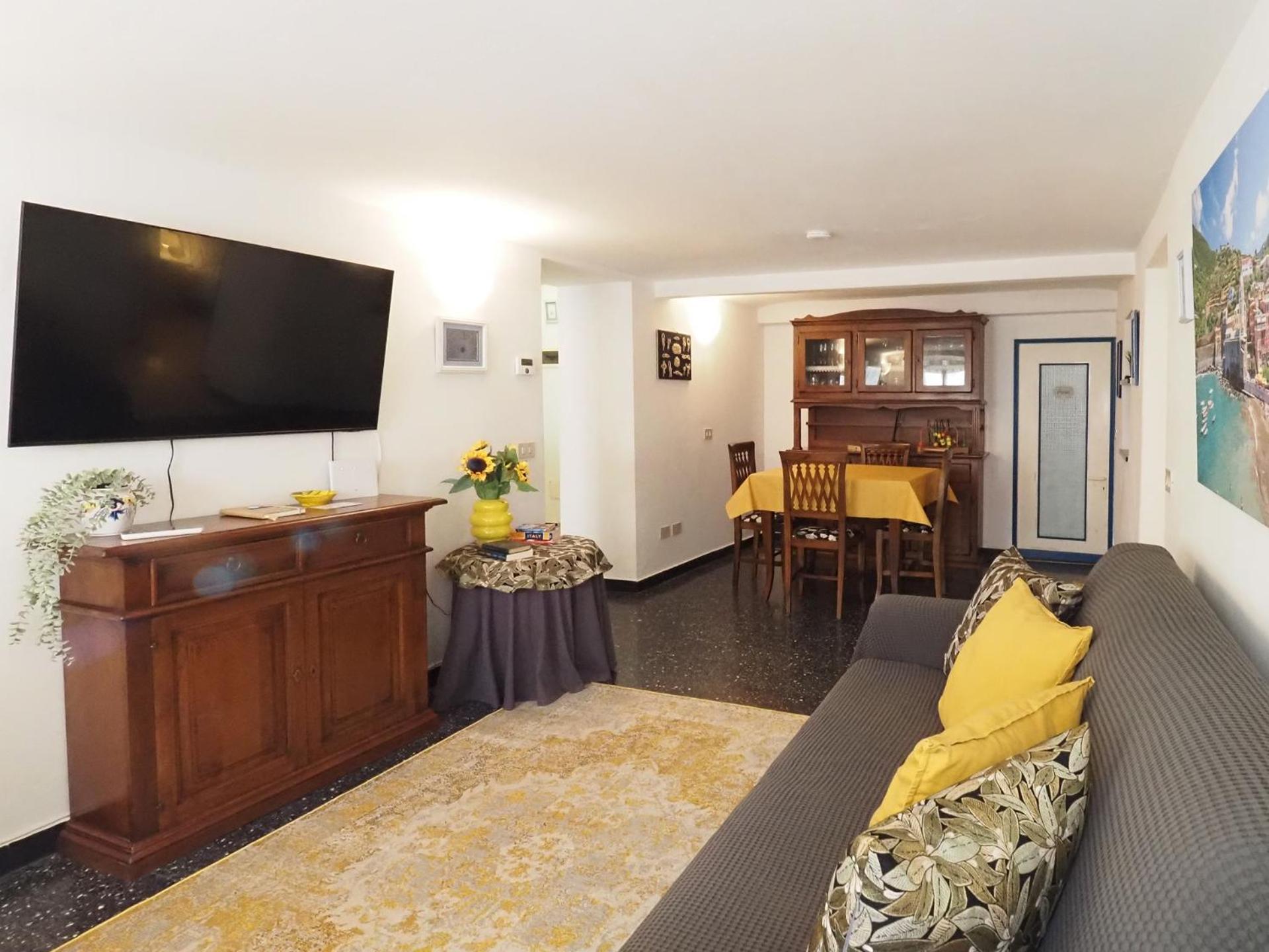 Mainetta Sea View Apartment With Ac Vernazza Bagian luar foto