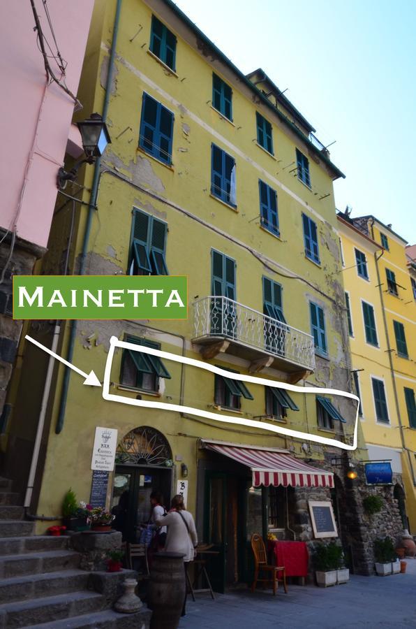 Mainetta Sea View Apartment With Ac Vernazza Bagian luar foto