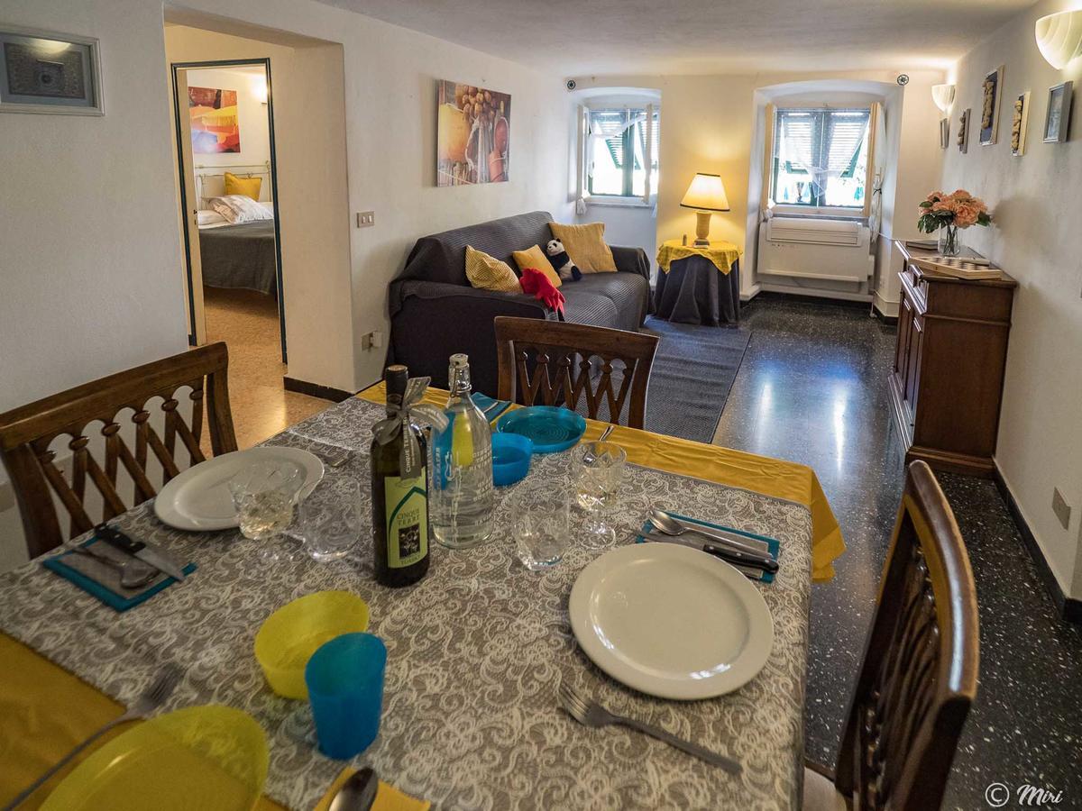 Mainetta Sea View Apartment With Ac Vernazza Bagian luar foto
